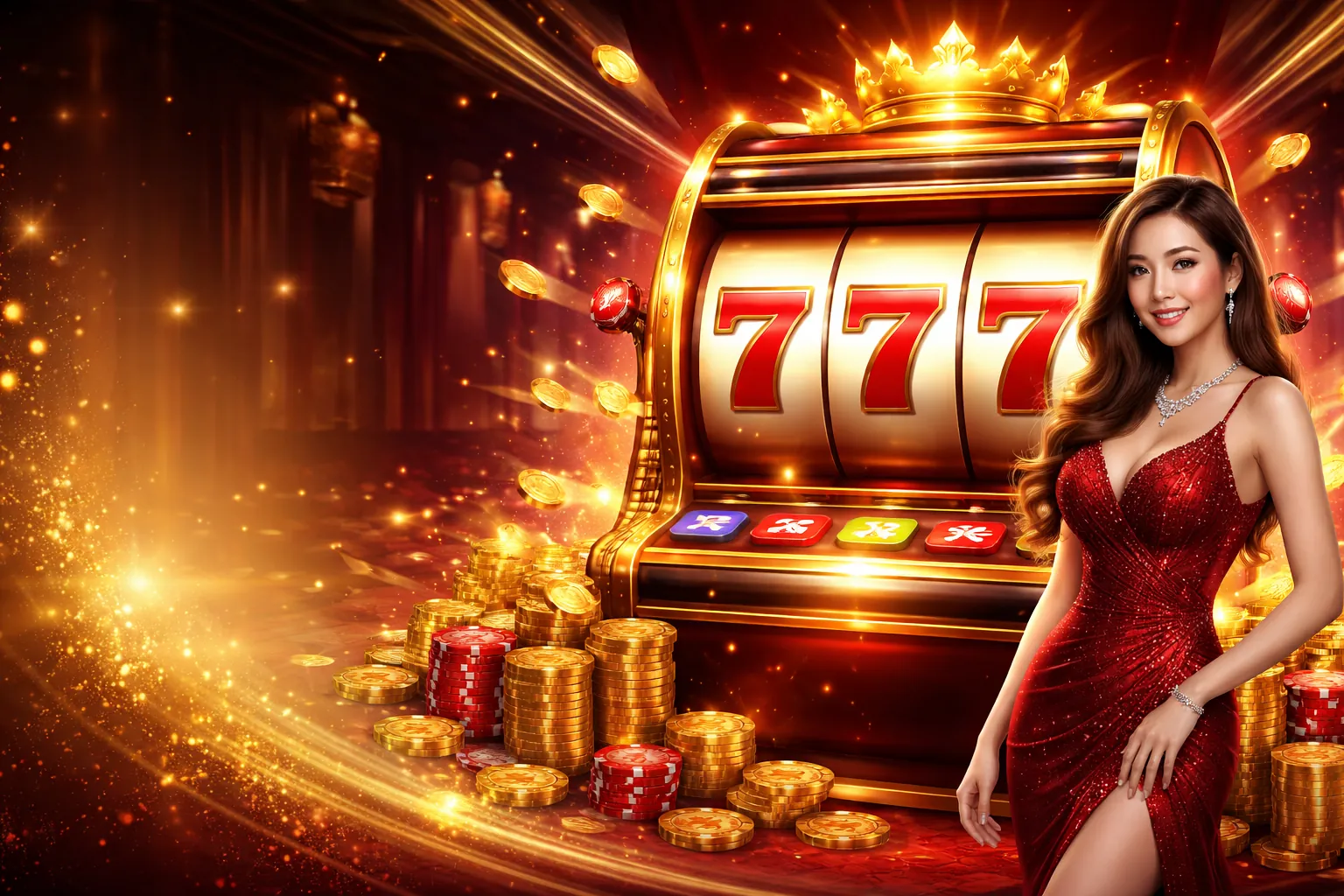 Máy đánh bạc và Jackpot lũy tiến tại daga68 link vào